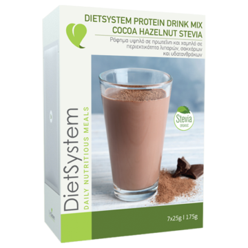 DietSystem Protein Drink Mix Cocoa Hazelnut Stevia
